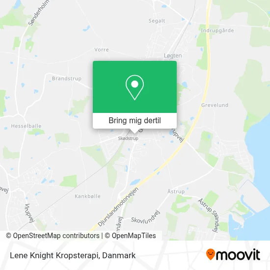 Lene Knight Kropsterapi kort