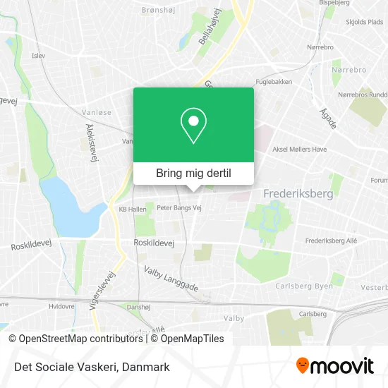 Det Sociale Vaskeri kort