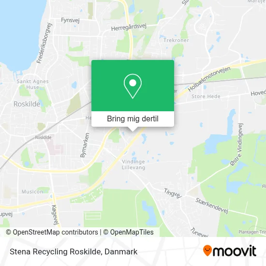 Stena Recycling Roskilde kort