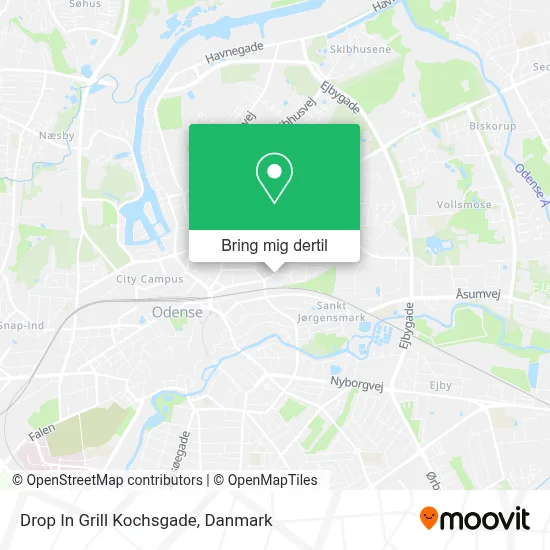 Drop In Grill Kochsgade kort