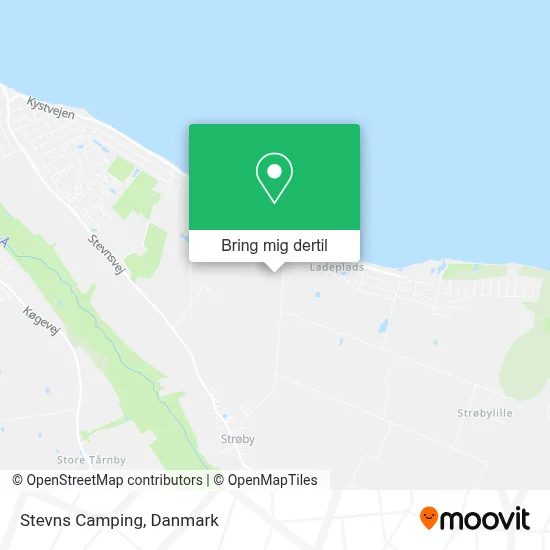 Stevns Camping kort