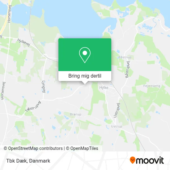 Tbk Dæk kort
