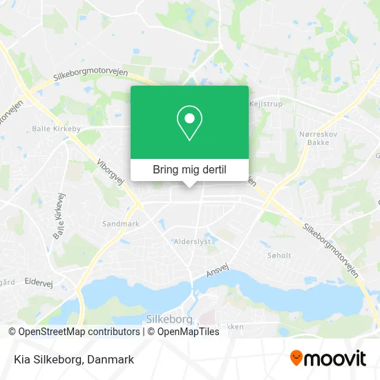 Kia Silkeborg kort
