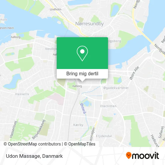 Udon Massage kort