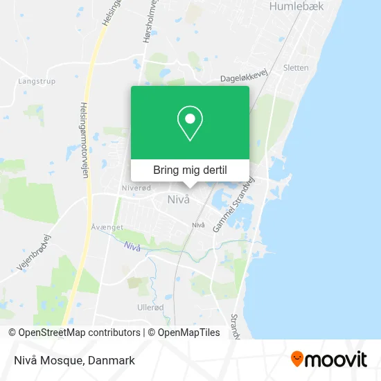 Nivå Mosque kort
