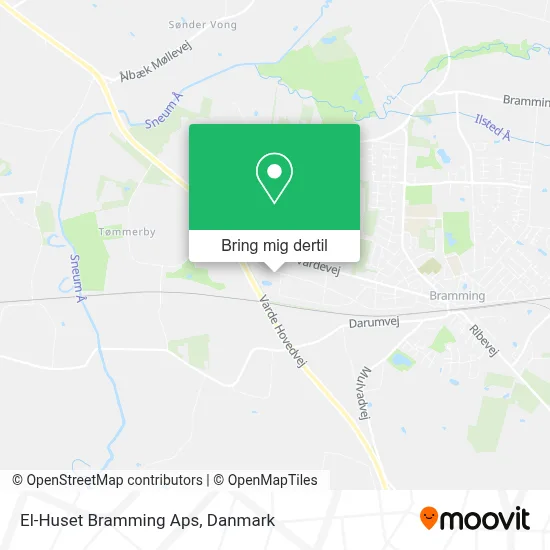 El-Huset Bramming Aps kort