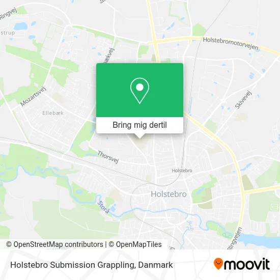 Holstebro Submission Grappling kort