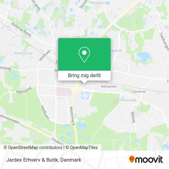 Jardex Erhverv & Butik kort