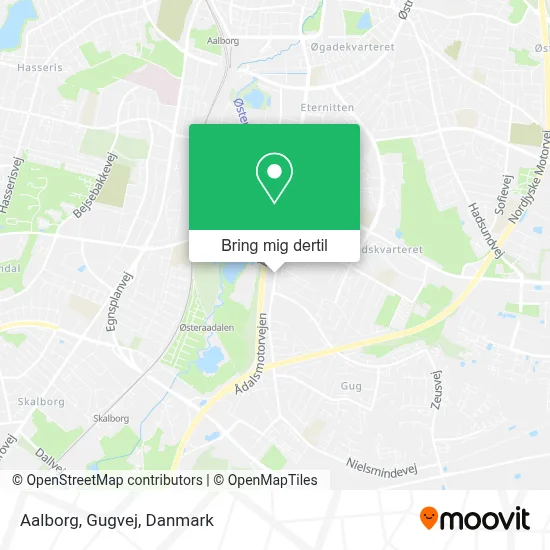 Aalborg, Gugvej kort