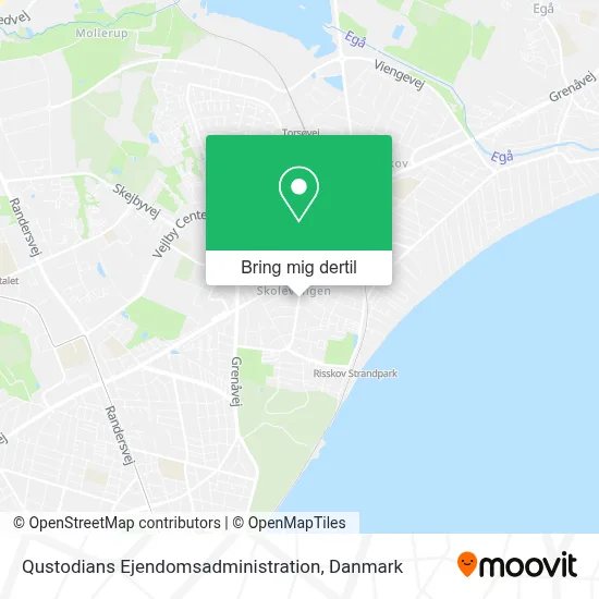 Qustodians Ejendomsadministration kort