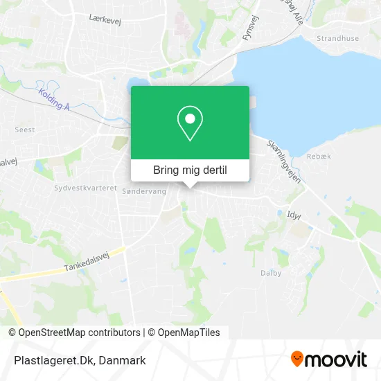 Plastlageret.Dk kort