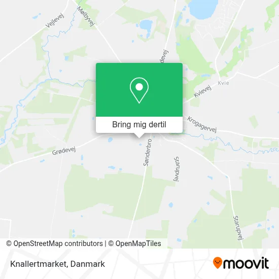 Knallertmarket kort