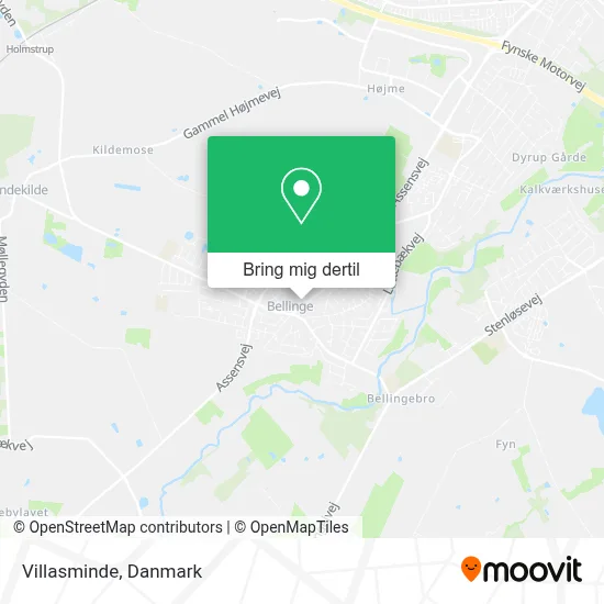 Villasminde kort