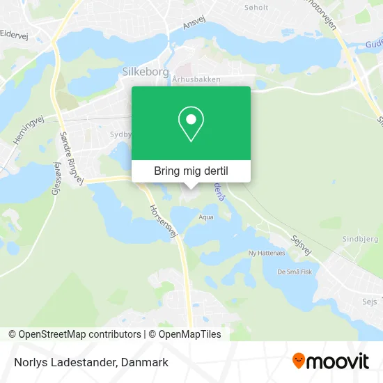 Norlys Ladestander kort