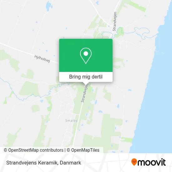 Strandvejens Keramik kort