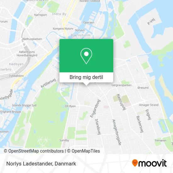 Norlys Ladestander kort