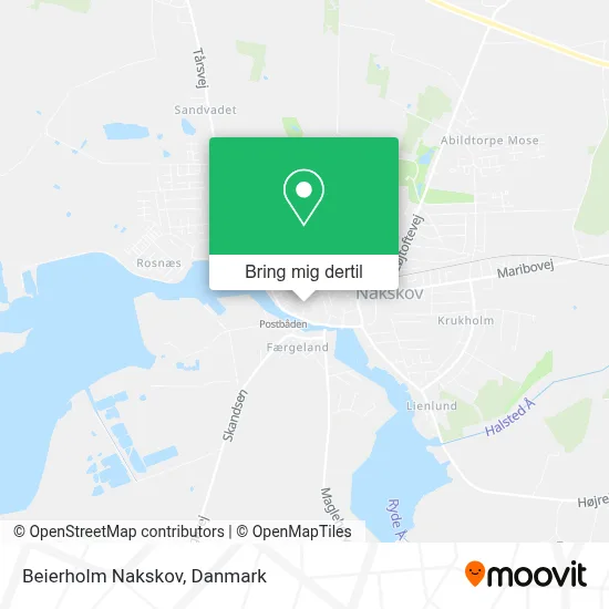 Beierholm Nakskov kort