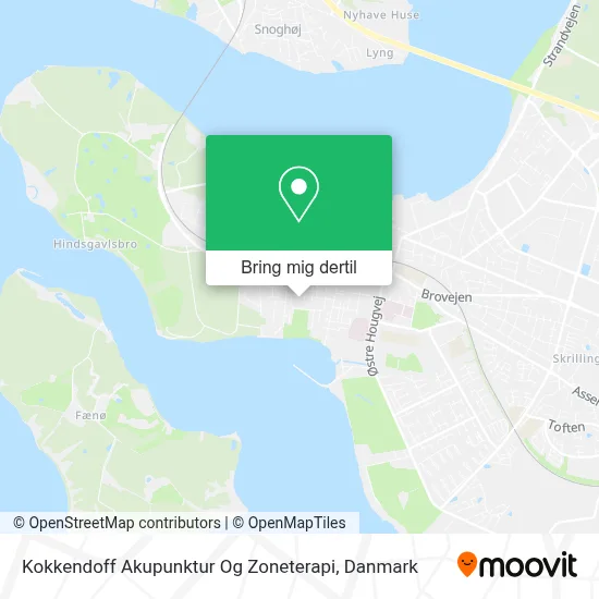 Kokkendoff Akupunktur Og Zoneterapi kort