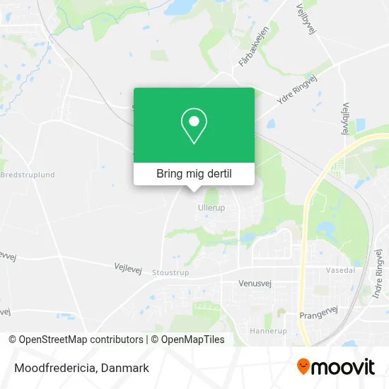 Moodfredericia kort
