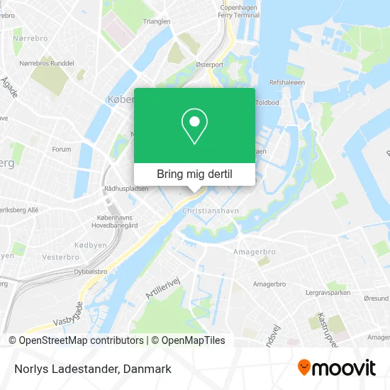 Norlys Ladestander kort