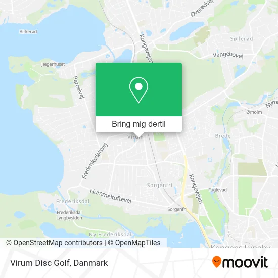 Virum Disc Golf kort
