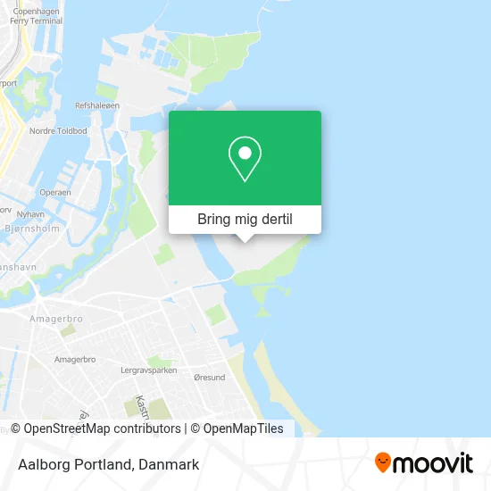 Aalborg Portland kort