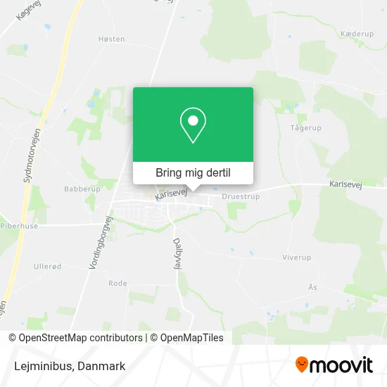 Lejminibus kort
