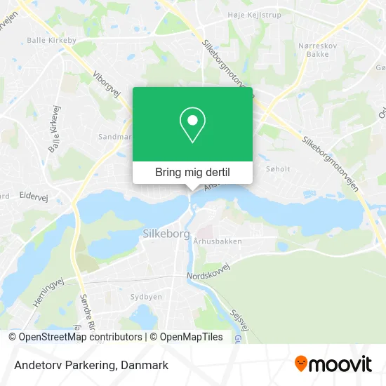 Andetorv Parkering kort