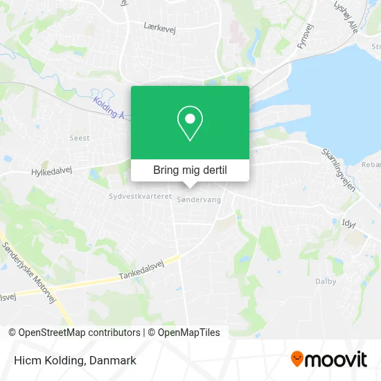 Hicm Kolding kort