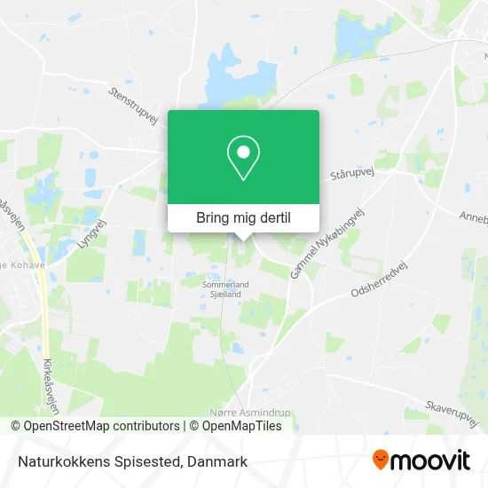 Naturkokkens Spisested kort