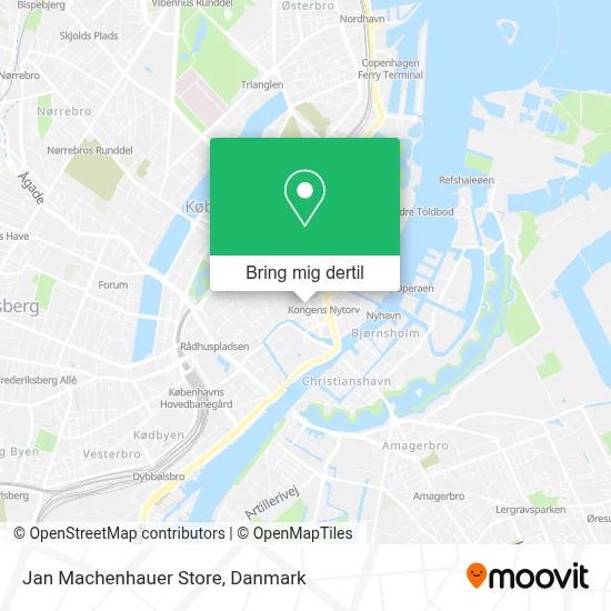 Jan Machenhauer Store kort
