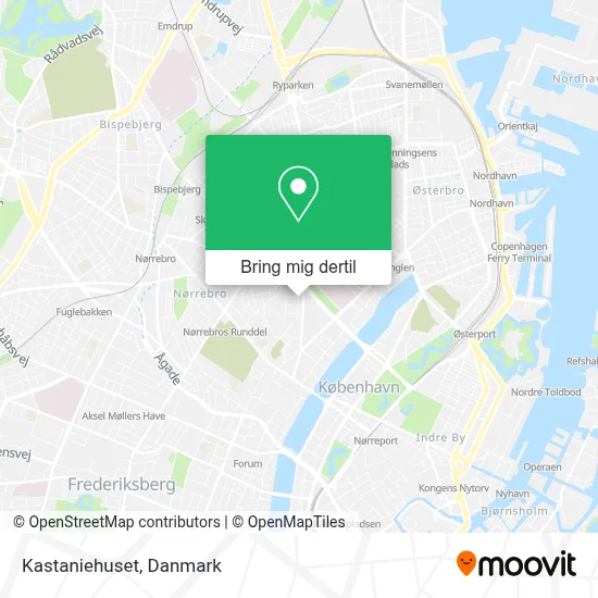 Kastaniehuset kort