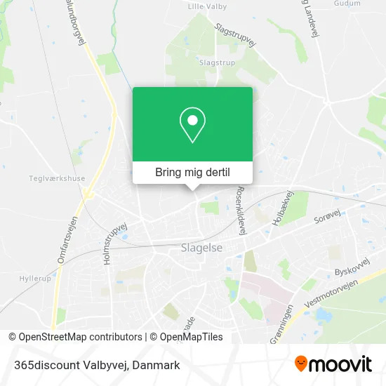 365discount Valbyvej kort