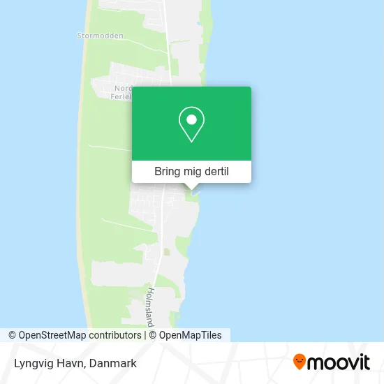 Lyngvig Havn kort