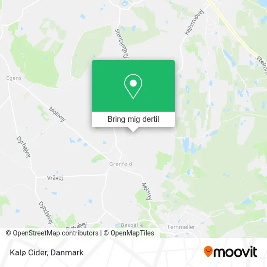 Kalø Cider kort