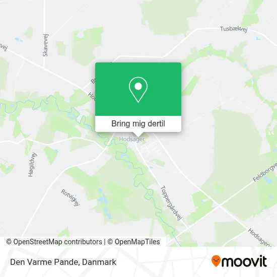 Den Varme Pande kort