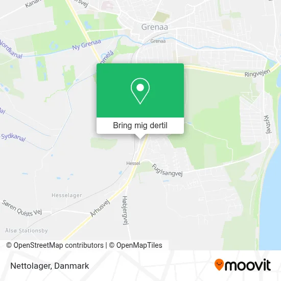 Nettolager kort