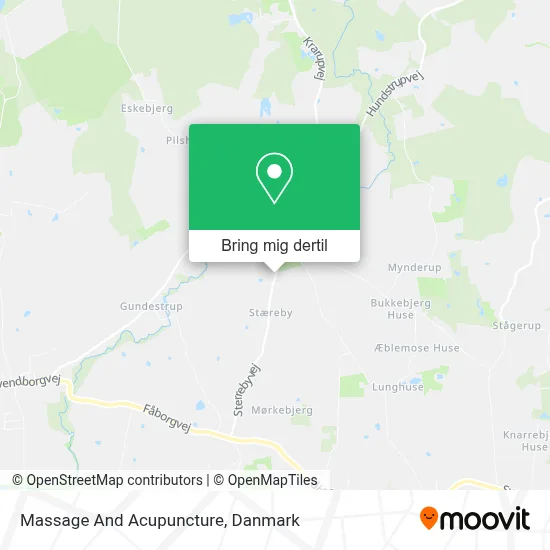 Massage And Acupuncture kort