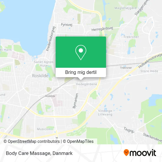 Body Care Massage kort