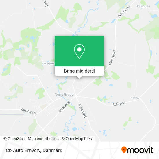 Cb Auto Erhverv kort
