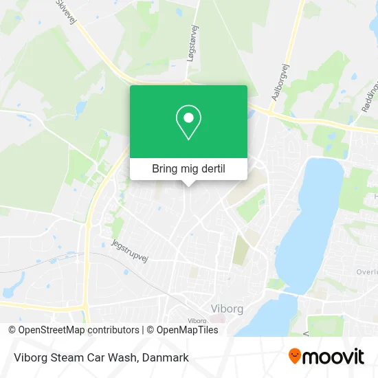 Viborg Steam Car Wash kort