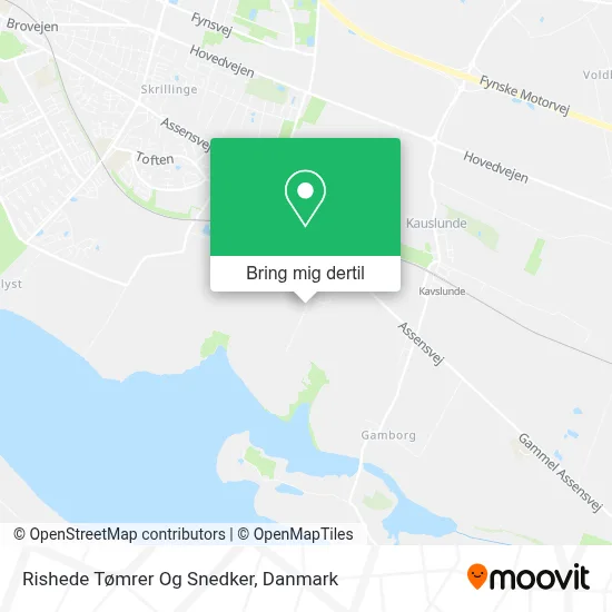 Rishede Tømrer Og Snedker kort