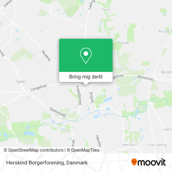 Herskind Borgerforening kort