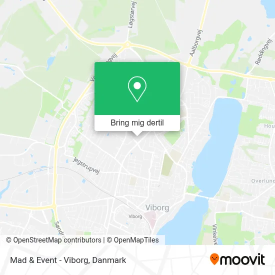 Mad & Event - Viborg kort