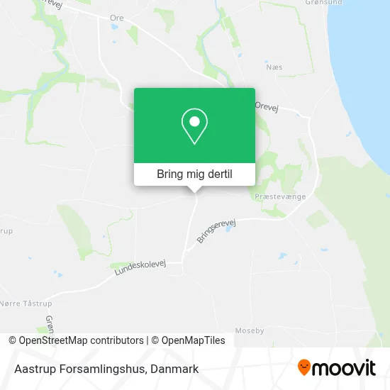 Aastrup Forsamlingshus kort