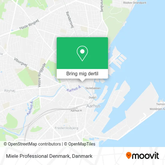Miele Professional Denmark kort