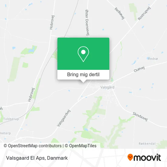 Valsgaard El Aps kort