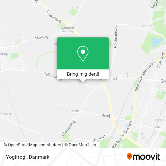 Yogifrogi kort
