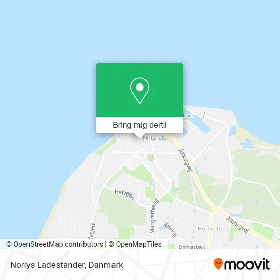 Norlys Ladestander kort