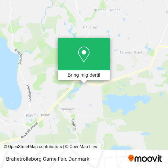 Brahetrolleborg Game Fair kort